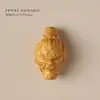 Sándalo Verde Sándalo Palo de Rosa Zahiramu Accesorios Tallado Guanyin Ganesha Colgante Accesorios Llavero Colgante DIY