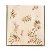 Elegante Bufanda de Seda de Loto Bufanda Versátil Larga de Doble Uso Estilo Coreano Bufanda de Moda para Primavera y Verano Chal para Mujer