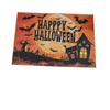 Nuevo Halloween Serie Fantasma Telaraña Calabaza Individual Cuadrado Regalo Festivo Mantel Individual Tejido de PVC