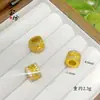 Item de Luxo Leve Mais Vendido: Colar Super Delicado Estilo Antigo com Espiga de Trigo de Strass para Mulheres com Design Único de Argola em Forma de Cintura Fina, Moderno e Versátil