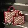 Bolso Tote Grande de Capacidad para Mujer, Bolso de Hombro Versátil de Moda Casual, Bolso de Novia, Bolso de Mano Sencillo Estilo Chino Nuevo