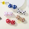 Tela Popular Rellena de Algodón Punto Impreso Accesorios de Lazo Accesorios para el Cabello Accesorios de Pasador Ropa para Niños Zapatos y Calcetines Accesorios de Bricolaje