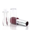 Paquete de tubo dos en uno para cosméticos tubo para brillo de labios paquete cuadrado de plástico para labios