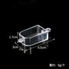 Simulado Mini Copa de Helado Paleta Caja Miniatura Comida Juguete Contenedor de Helado Copa Hecha a Mano Juguete Copa de Plástico Accesorios
