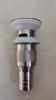 Desagüe de lavabo de acero inoxidable 304, tipo rebote, tipo abatible, cabezal de desagüe de lavabo engrosado, accesorios de drenaje a prueba de explosiones