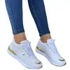 Zapatos Deportivos de Talla Grande para Mujer de Comercio Exterior, Nuevos Modelos de Primavera y Otoño, Transpirables, Bloques de Color, Casuales, para Correr, Tenis