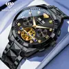 Nuevo Modelo de Gama Alta de Weibao Long con Informe de Certificación, Reloj Mecánico Automático para Hombre con Calendario Perpetuo de Diamante Genuino para Ventas Transfronterizas