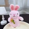 Bonito ovelha de pelúcia chaveiro boneca boneca saco saco pingente cartoon saco de escola pingente boneca chaveiro atacado