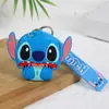 Bolsa para llaves de animales para estudiantes transfronterizos, mini bolsa de almacenamiento, monedero, monedero para niños, llavero, silicona, creativo