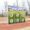 Gol de Futebol Diversão de Futebol Jogo de Grade Nove Quadrados Tiro ao Gol Decoração de Gol de Pênalti Treinador de Posicionamento