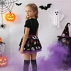 Falda Tutú Temática de Halloween para Niñas Pequeñas, Falda Corta Estilo Oscuro, Entrega Directa de Fábrica22
