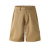 Nanxia Disguise Verano 2025 Nuevo Retro Color Sólido Pierna Recta Casual Pantalones Cargo Trendy Neutros de Cinco Puntos para Hombre