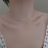Collar Vintage de Segunda Mano 2025 Modelo Nuevo Cadena para Clavícula Doble Capa con Perlas de Gama Alta Cadena para el Cuello de Lujo Ligero de Verano