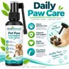 KineShineX Spray para Cuidado Interdigital de Mascotas 50ML Perro Gato Agente de Limpieza y Cuidado de Patas Boquilla Larga