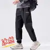 Calça Masculina de Verão em Seda de Gelo Secagem Rápida Fina 2026 Novo Estilo Cropped Casual Calça Jogger Masculina Moda