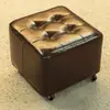 Taburete Rodante Móvil para Persona Perezosa Taburete Pequeño Taburete para el Hogar y el Patio Ruedas Universales Taburete de Entrada para Vestíbulo Silla Sofá para Persona Perezosa