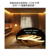 Tira de Luz Cob Autoadhesiva 220V Exterior Impermeable Techo Atmósfera Dormitorio Mesita de Noche Fondo de TV Pared Luz LED de Alto Voltaje