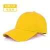 Gorras de fabricante para hombre y mujer, gorras de béisbol con publicidad impresa, gorras amarillas pequeñas, gorras para voluntarios de viaje, gorras de béisbol con impresión de logotipo disponible