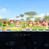 Pequeños Adornos para Coche, Dios de la Riqueza que Trae Fortuna y se Mueve, Lindas Decoraciones para Pantalla de Navegación del Tablero del Coche