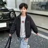 Casaco de Outono para Meninos, Jaqueta Corta-vento para Meninos Mais Velhos, Novo Modelo 2026 Jaqueta de Outono Infantil, Roupa de Exterior para Meninos