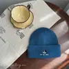 Adorable Gorro de Punto para Niños Bordado de Gatito Dibujo Animado de Gato Gorro de Lana Versátil Sencillo Cálido Gorro de Tejer