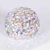 Venta al por mayor petaca pequeña portátil de acero inoxidable 304, petaca mini a color con diamantes completos para dama, botella de vino