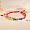Pulseira de Corda Colorida do Festival do Barco Dragão Corda Vermelha Tecida à Mão Infantil Bebê Pequeno Zongzi Corda de Mão Presente de Lote Festival de Maio