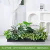 [Serie Hc-Ap7] Planta de Decoración con Flores Artificiales Separación de Plantas Canaleta de Flores Combinación de Paisaje Paisajismo Biónico Decoración de Interiores