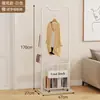 Perchero de pie para ropa y bolsos, perchero móvil para abrigos de dormitorio, perchero de pie de lujo para el hogar en la sala de estar para secar y almacenar ropa