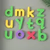 Adesivos Magnéticos de Alfabeto para Crianças Alfanuméricos em Inglês Adesivos para Quadro Branco Adesivos Magnéticos de Geladeira de EVA Crianças Brinquedos Educacionais de Educação Infantil Magnético