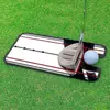 Espejo de Putting de Golf para Principiantes para Ayudar a la Postura Correcta Espejo de Putting Acrílico Entrenamiento de Práctica de Putting de Golf