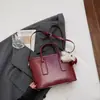 2026 Nueva Textura Retro Bolso Pequeño Estilo Bosque para Mujer Tendencia Otoño/Invierno Moda Bolso Cubo de Mano Bolso de Hombro Cruzado