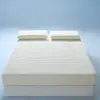 Sábana bajera acolchada impermeable grado A protector de colchón a prueba de orina para dormitorio de estudiante juego de tres piezas engrosado de color sólido 1.8m 1.5m
