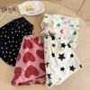 Ropa para Niños Ningli Pantalones Cortos para Bebés Niñas, Corte Holgado, Verano 2026, Pantalones de Cinco Puntos Finos con Estampado Completo para Niñas, Modernos