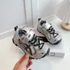 Tênis estilo dad mesh infantil da moda 2026 outono e inverno novos sapatos retrô descolados para caminhada ao ar livre para meninos