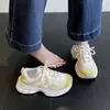 Sapatos Casuais Infantis 2026 Novos Modelos Primavera e Verão para Meninos e Meninas, Sapatos de Malha Respirável para Crianças Maiores, Tênis Dad Tendência, Sapatos Tendência para Estudantes