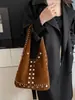 Bolso Tote Minimalista Esmerilado Transfronterizo Invierno 2026 para Mujer, Bolso Cruzado Versátil Casual para Hombro/Axila