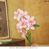 Lirios de Colores Simulados, Pétalos Plisados, Nuevos Lirios Estilo Ins, Arreglos Florales en Jarrón, Adornos de Entrada, Decoración del Hogar