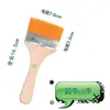 Escova pequena de arame de aço, escova de cerdas de PP, escova de limpeza de arame de cobre 7 polegadas Escova de arame de aço inoxidável para reparo de telefone, cozinha e limpeza de rodas de carro