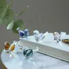 Animais Transfronteiriços Vidro Cristal Pássaro Casa Carro Escritório Artesanato de Mesa Gato e Cachorro Enfeites Decorações de Vidro
