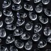Venta Caliente Transfronteriza Vidrio de Cristal Agujero Recto Gota de Agua Perlas Sueltas Pulsera DIY Pulsera Accesorios de Joyería Decorativos Fabricante Mayorista