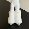 [Accesorios para Muñecas] Calcetines de Felpa Moda Otoño e Invierno Algodón Muñeca Piernas Largas Gatito Calcetines de Pelo Neutros