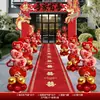 Decoraciones de Boda para Entradas de Jardín Rurales, Arreglos de Boda, Señales de Bienvenida Comunitarias, Tableros de Cartón de Pie, Adornos en Forma de Corazón
