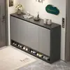 Zapatero para uso doméstico, adecuado para entradas, pasillos y vestíbulos de ascensores, con gran capacidad de almacenamiento, diseñado para la puerta principal, nuevo modelo 2026, zapatero de madera maciza