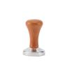 Prensa de Polvo para Café de Goteo Manual Estilo Italiano, Tamper de Polvo de Acero Inoxidable, Distribuidor de Polvo con Mango de Madera Sólida, 5158mm, para Cafeterías