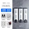 Dispensador de jabón sin perforaciones para el hogar, Limpiador de manos, Colgador de pared, Embotellado, Hotel, Champú, Caja de jabón corporal, Montado en la pared