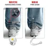 Ajustador de dobladillo de pantalón anti-arrastre, pinza para acortar dobladillo de pantalón sin coser, hebilla decorativa, clip fijo, broche