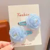 Pinzas para el pelo de flores para niños, estilo hada, versátiles, dulces y lindas, accesorios para el pelo para niñas, pinzas que no dañan el pelo, adecuadas para salidas y fotos