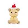 Gato Fofo Crochê à Mão Fio Criativo Presente Boneca Animal Tricotada Boneca Animal Crochê Transfronteiriça Boneca Gato Siamês