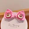 Clipes Pequenos de Orelha de Gato de Desenho Animado Sanrio para Crianças, Presilha Fofa para Cabelo de Bebê, Presilha para Franja de Princesa, Acessórios de Cabelo